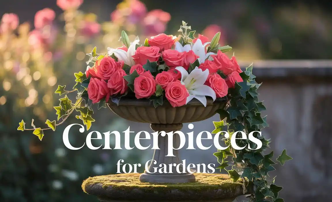 Centerpieces for Gardens