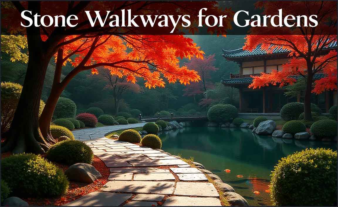 Stone Walkways For Gardens