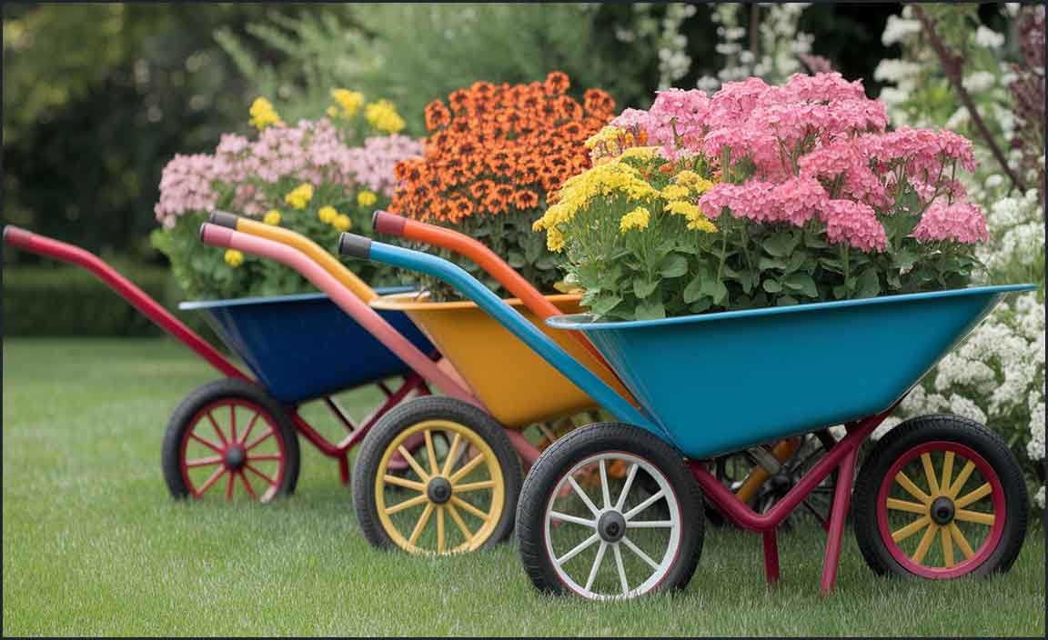 DIY Ideas for Personalizing Wheelbarrows