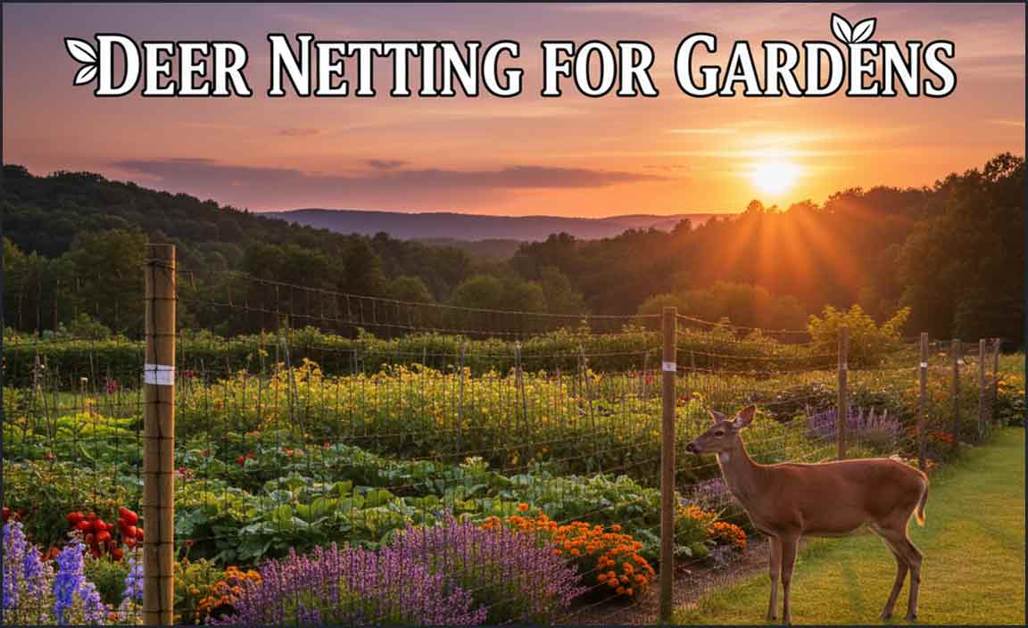 Deer Netting for Gardens