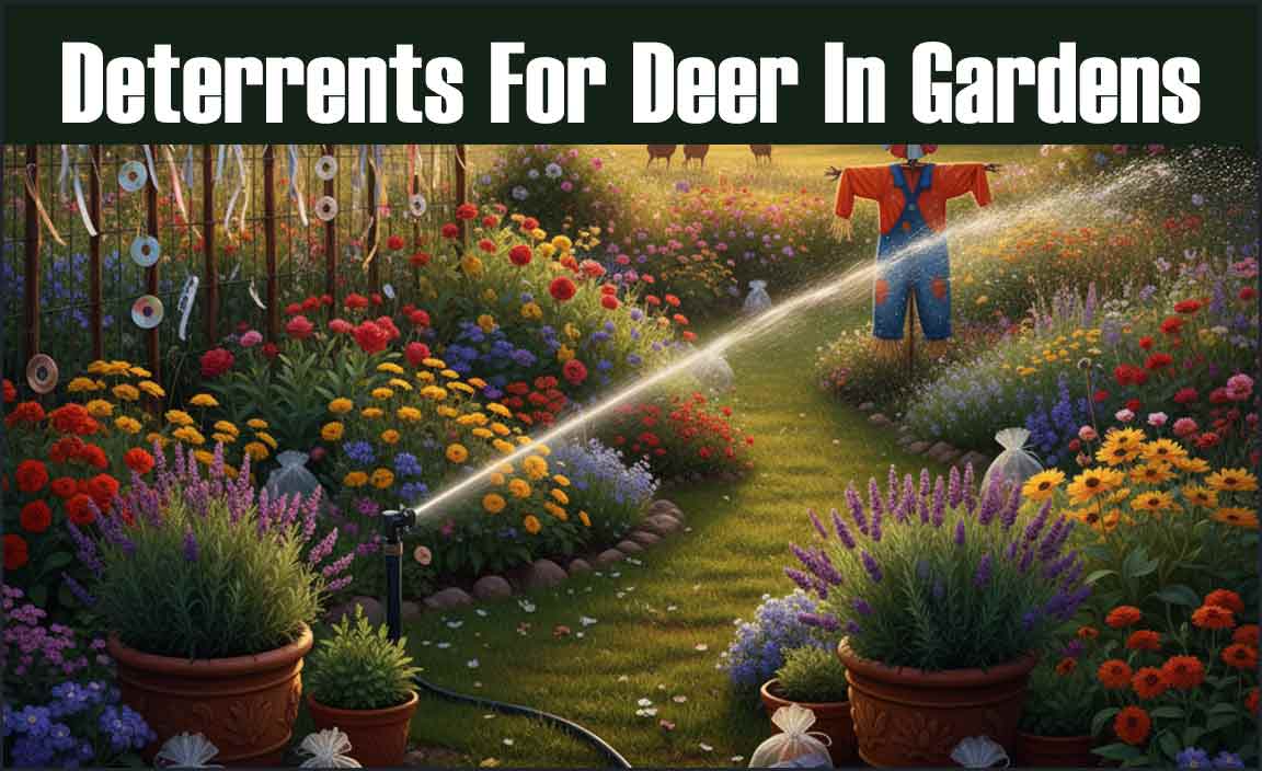 Deterrents for Deer in Gardens