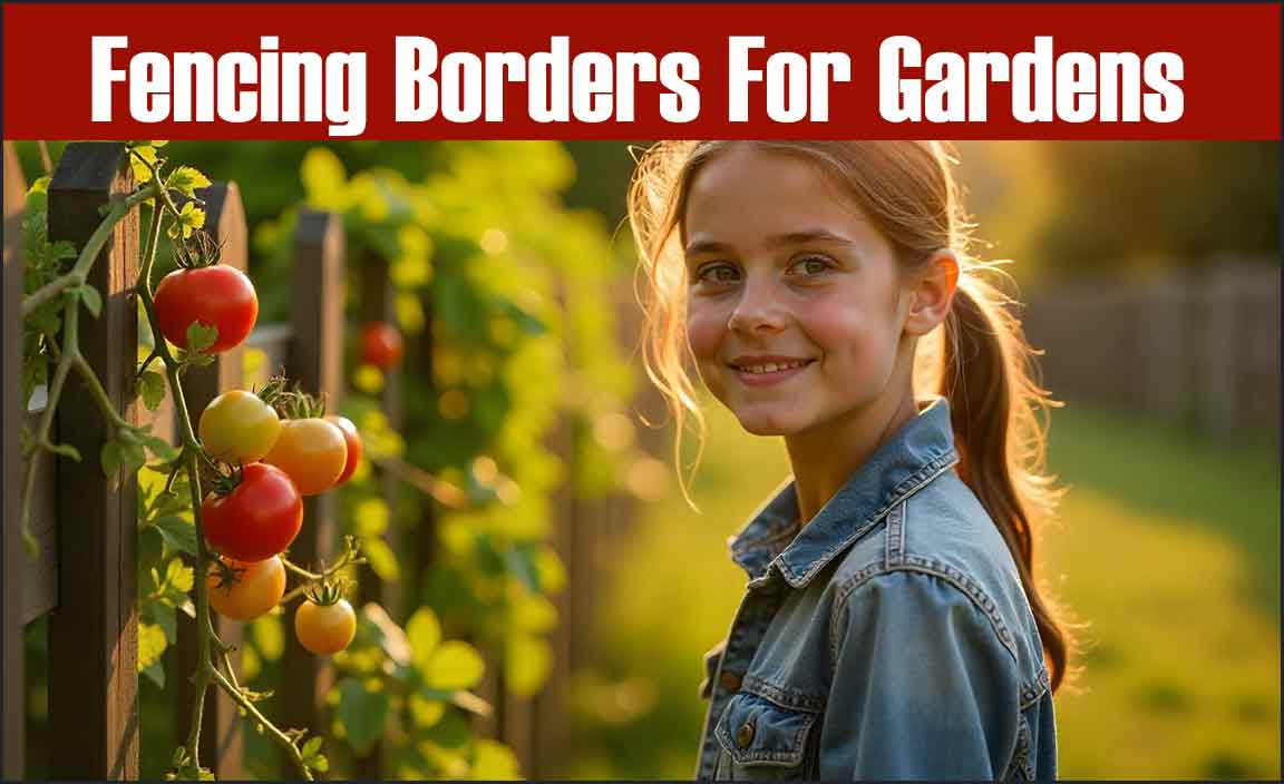 Fencing Borders for Gardens