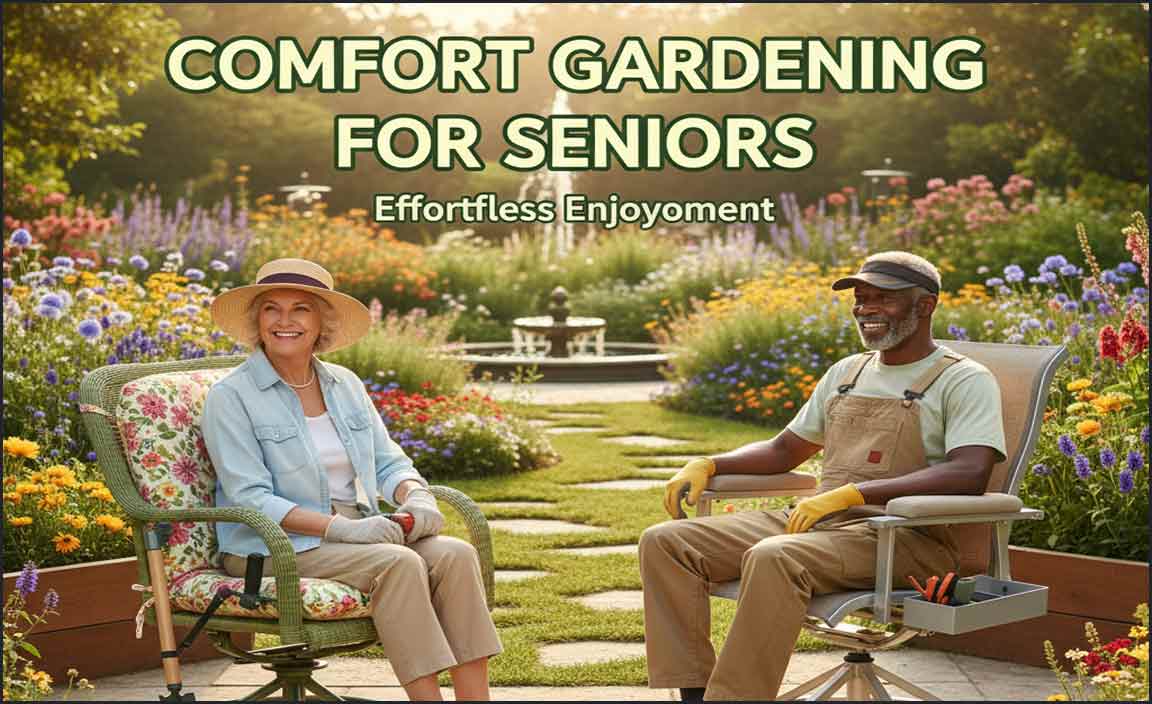Gardening Chairs for Seniors