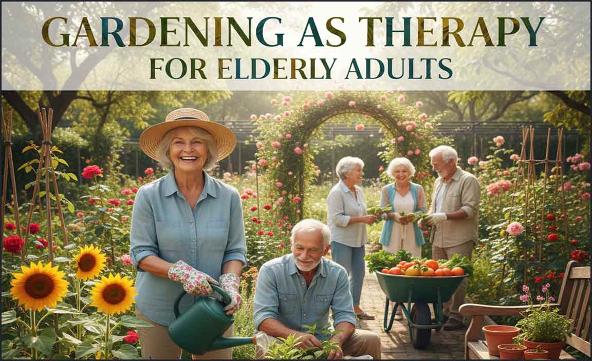 Gardening as Therapy for Elderly Adults