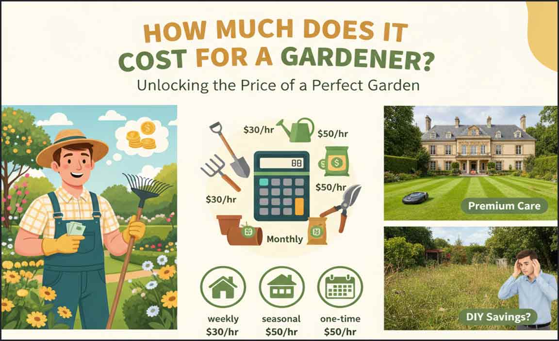 How Much Does It Cost For A Gardener