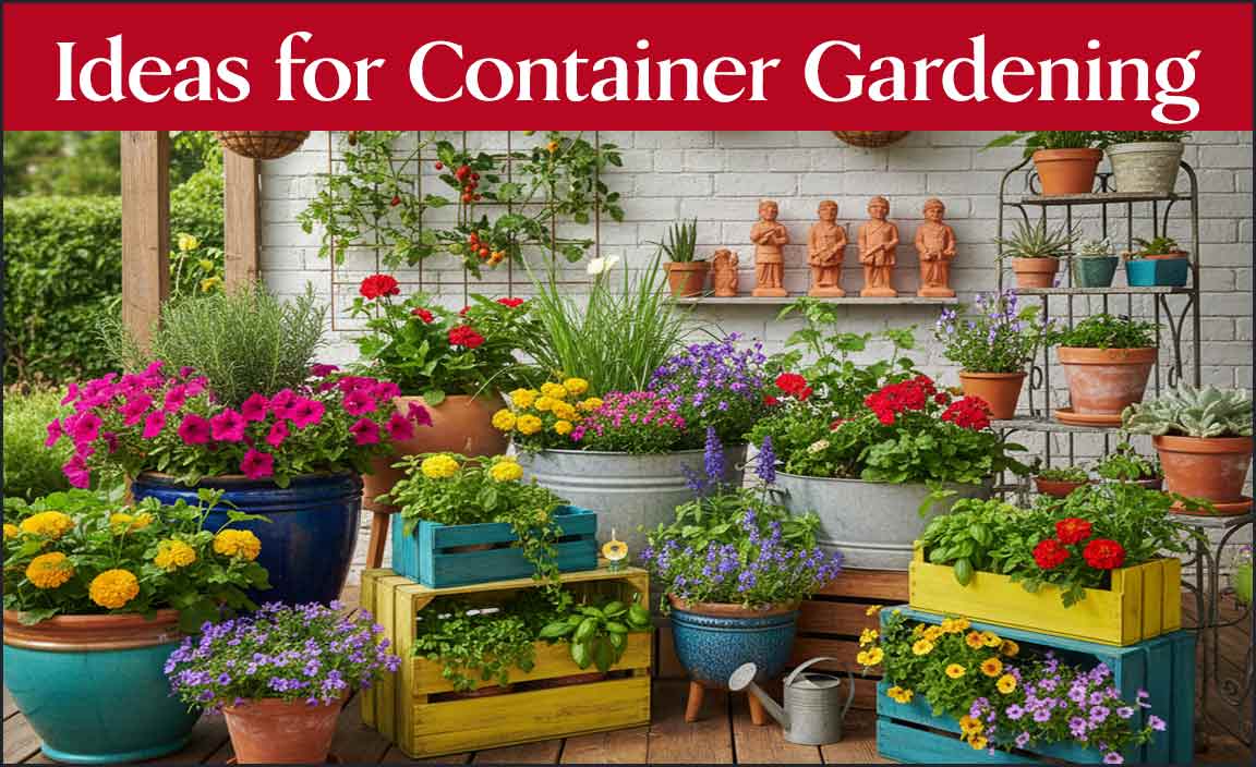 Ideas for Container Gardening