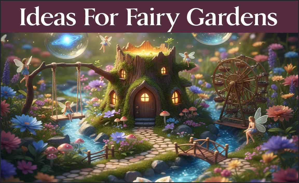 Ideas for Fairy Gardens
