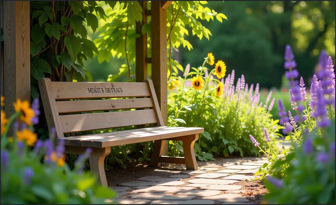 Incorporating Memorial Benches into Garden Design