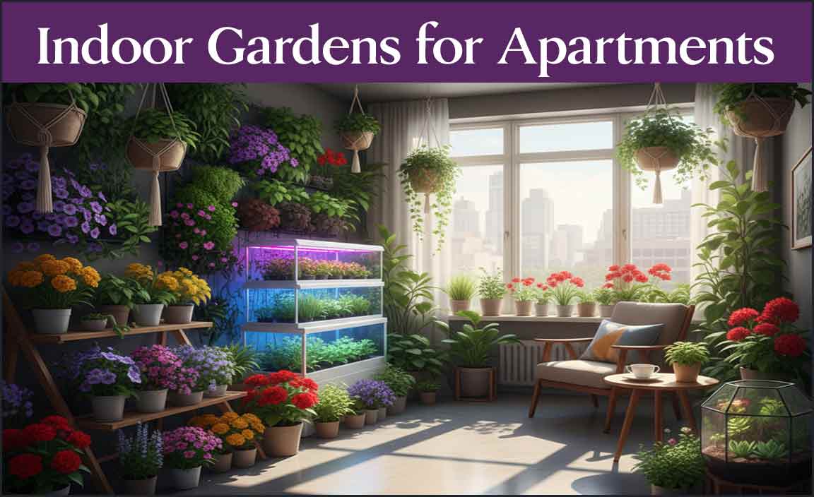 Indoor Gardens for Apartments