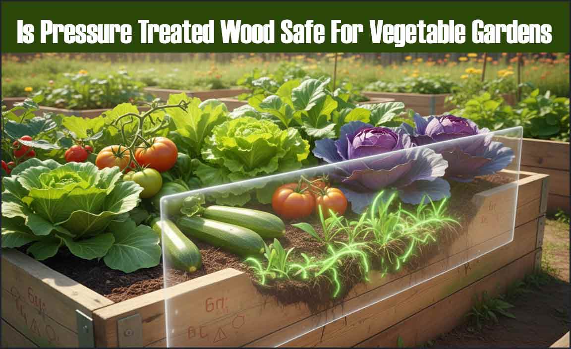 Is Pressure Treated Wood Safe for Vegetable Gardens