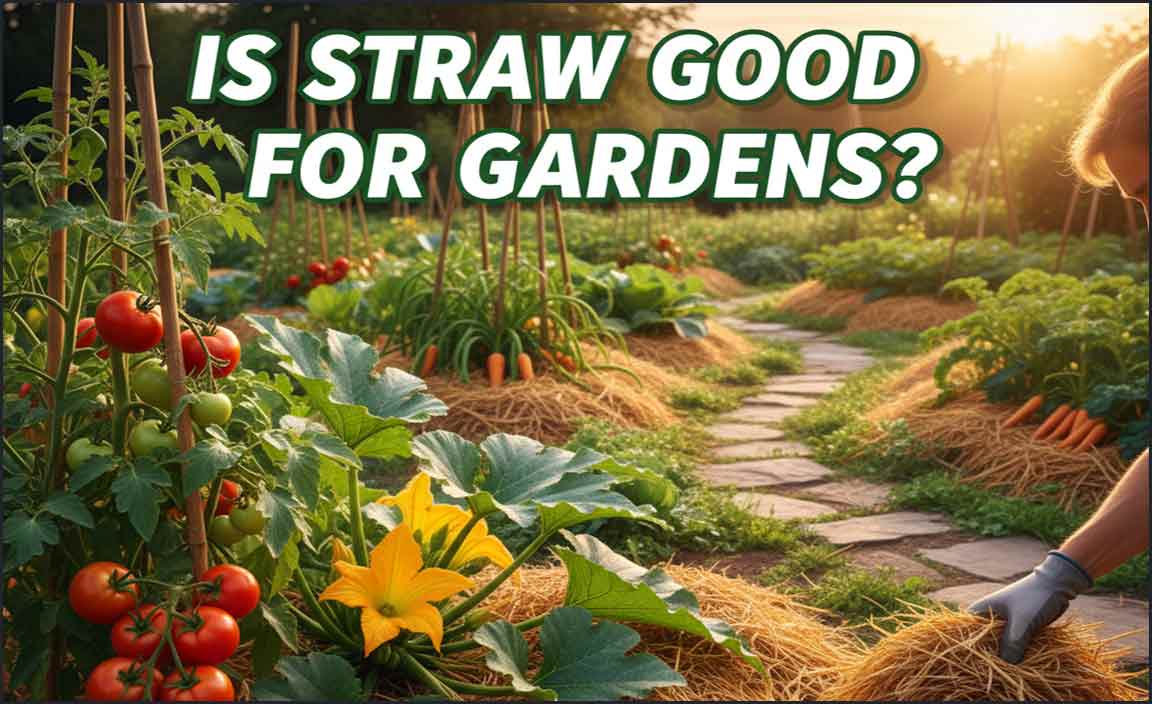 Is Straw Good for Gardens