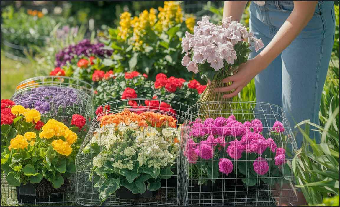 Maintenance of Wire Mesh in Gardens