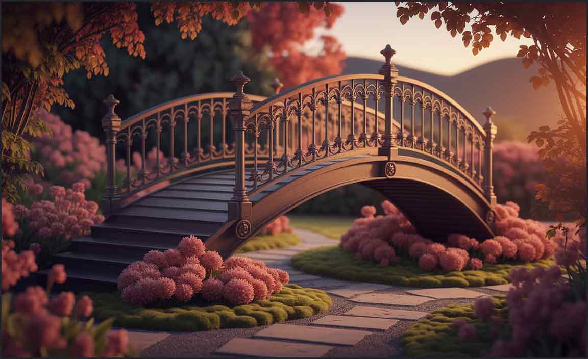 Metal Bridges For Gardens: Enhance Your Landscape Design