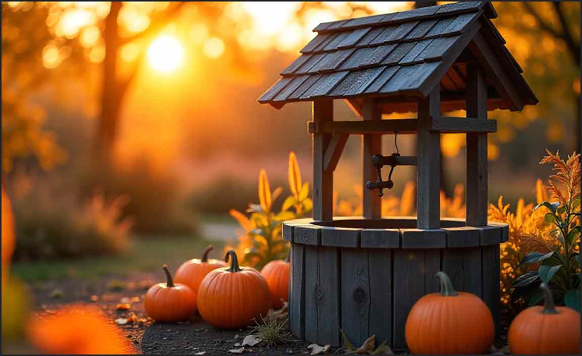 Ornamental Wishing Wells For Gardens: Enhance Your Landscape