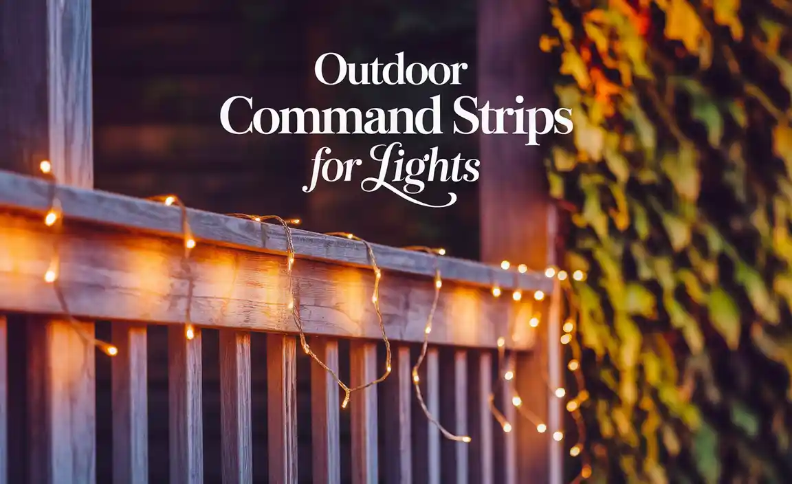 Outdoor Command Strips For Lights