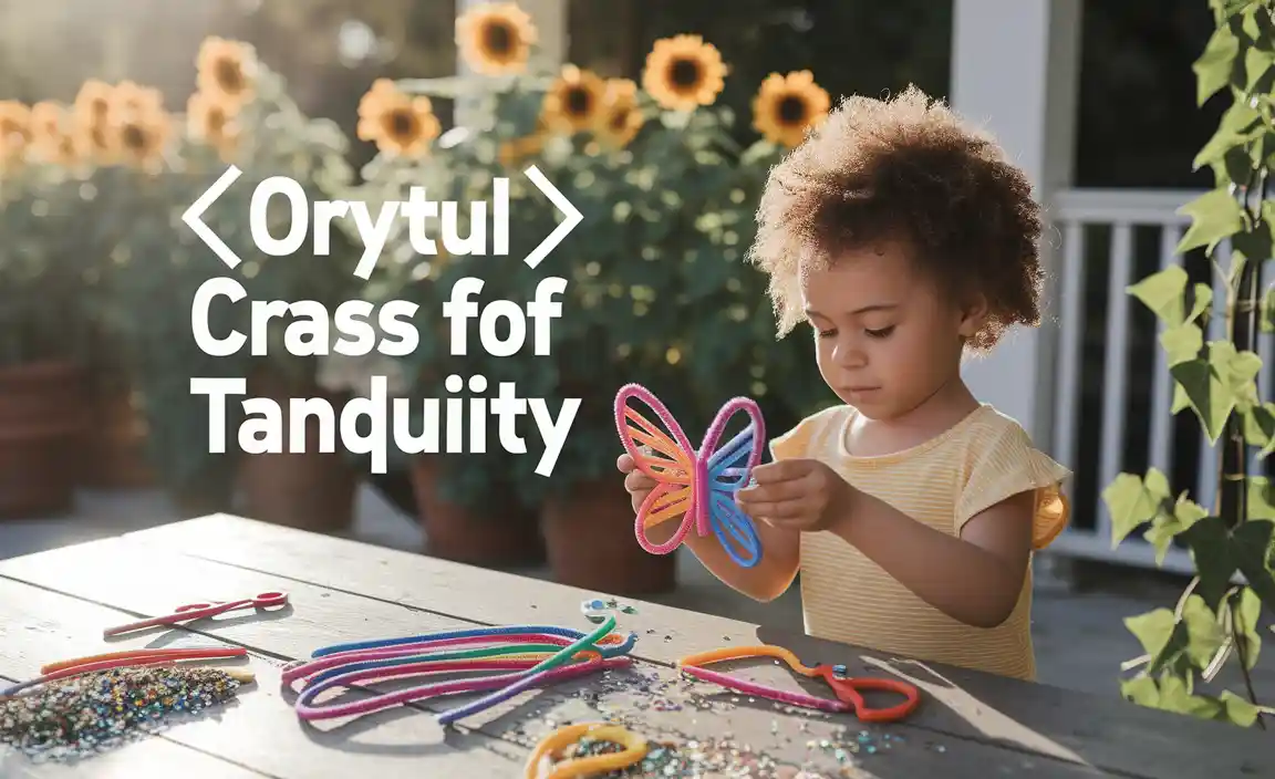 Outdoor Crafts For Toddlers