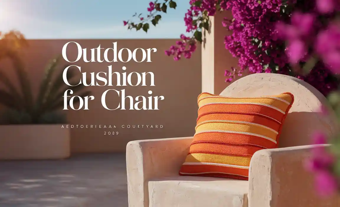 Outdoor Cushion For Chair