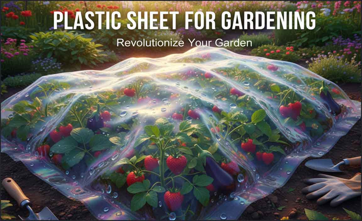 Plastic Sheet for Gardening