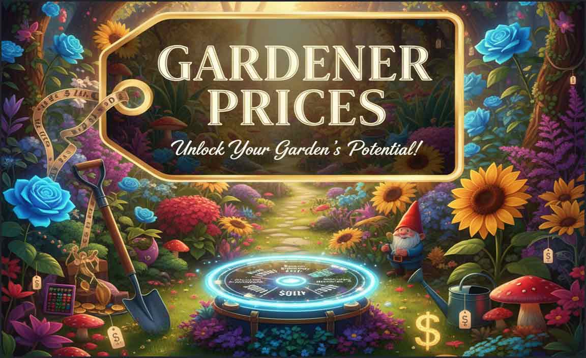 Prices For Gardeners