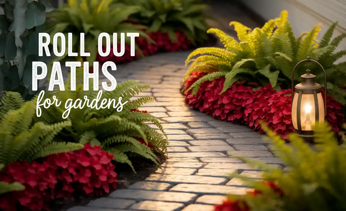Roll Out Paths for Gardens