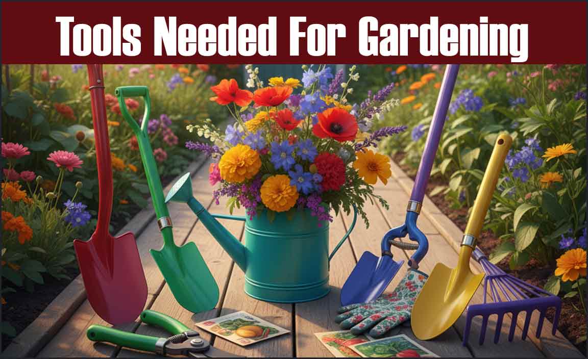 Tools Needed for Gardening