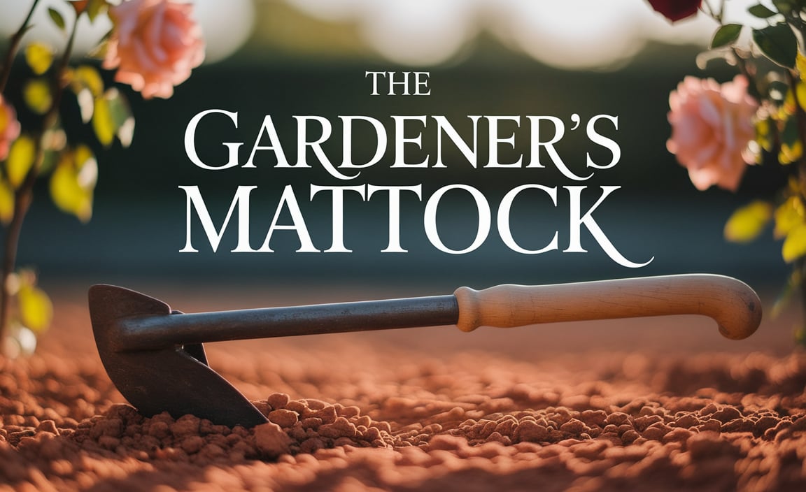 Mattock for Gardening
