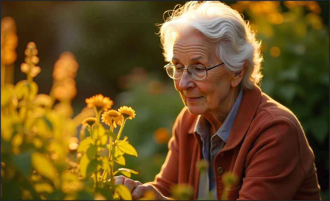Types of Plants Suitable for Elderly Gardeners
