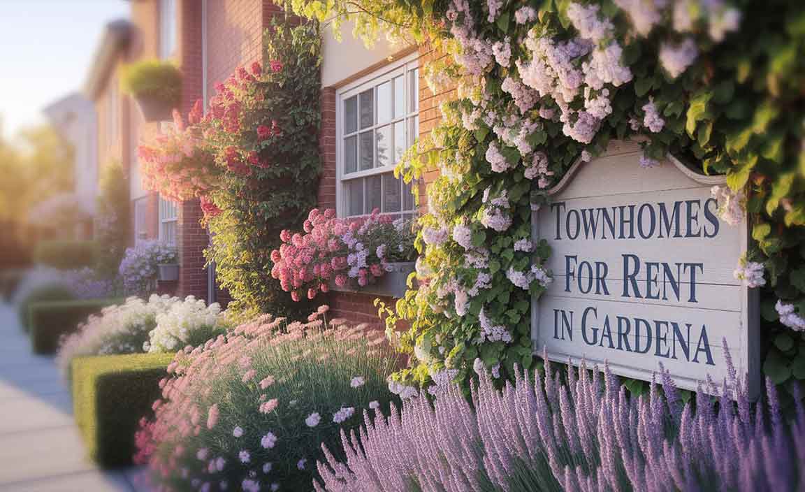 Types of Townhomes Available for Rent in Gardena