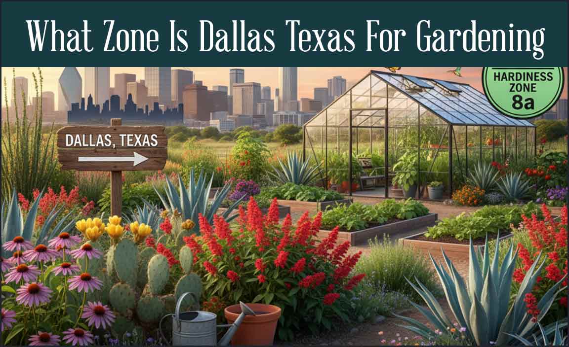 What Zone Is Dallas Texas For Gardening