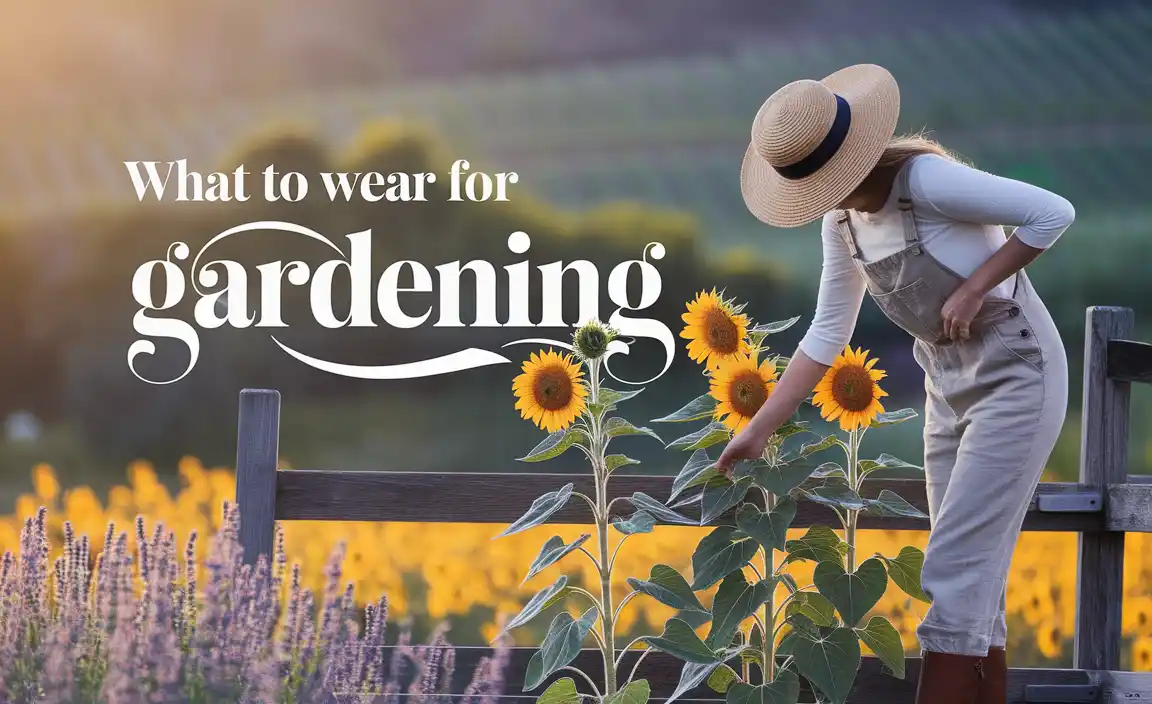 What to Wear for Gardening