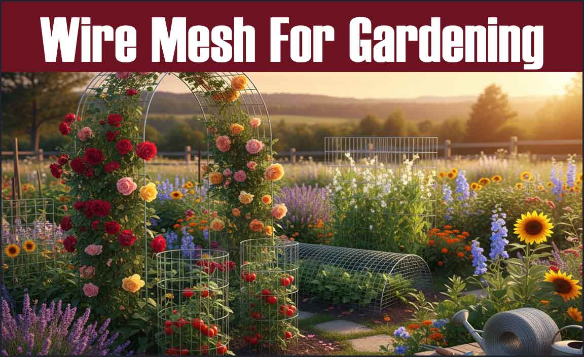 Wire Mesh for Gardening