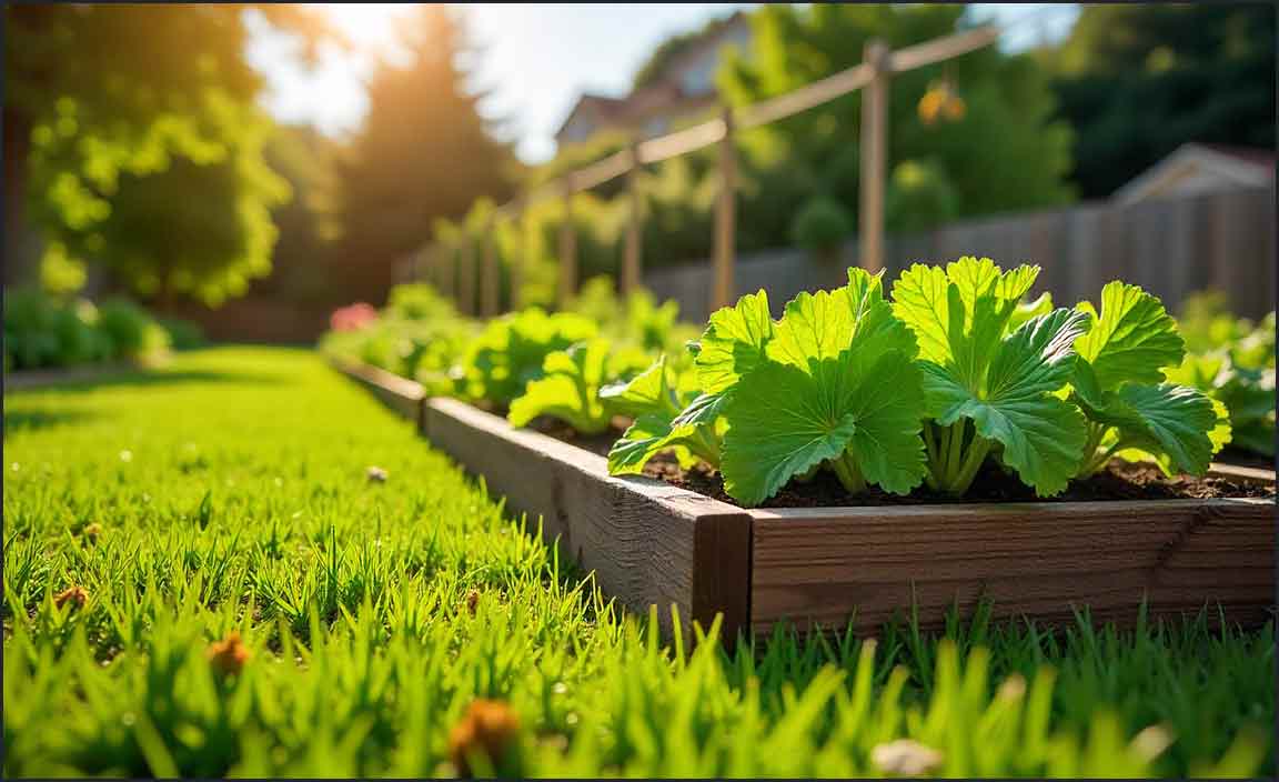 Wood Border Edging For Gardens: Enhance Your Landscape Design
