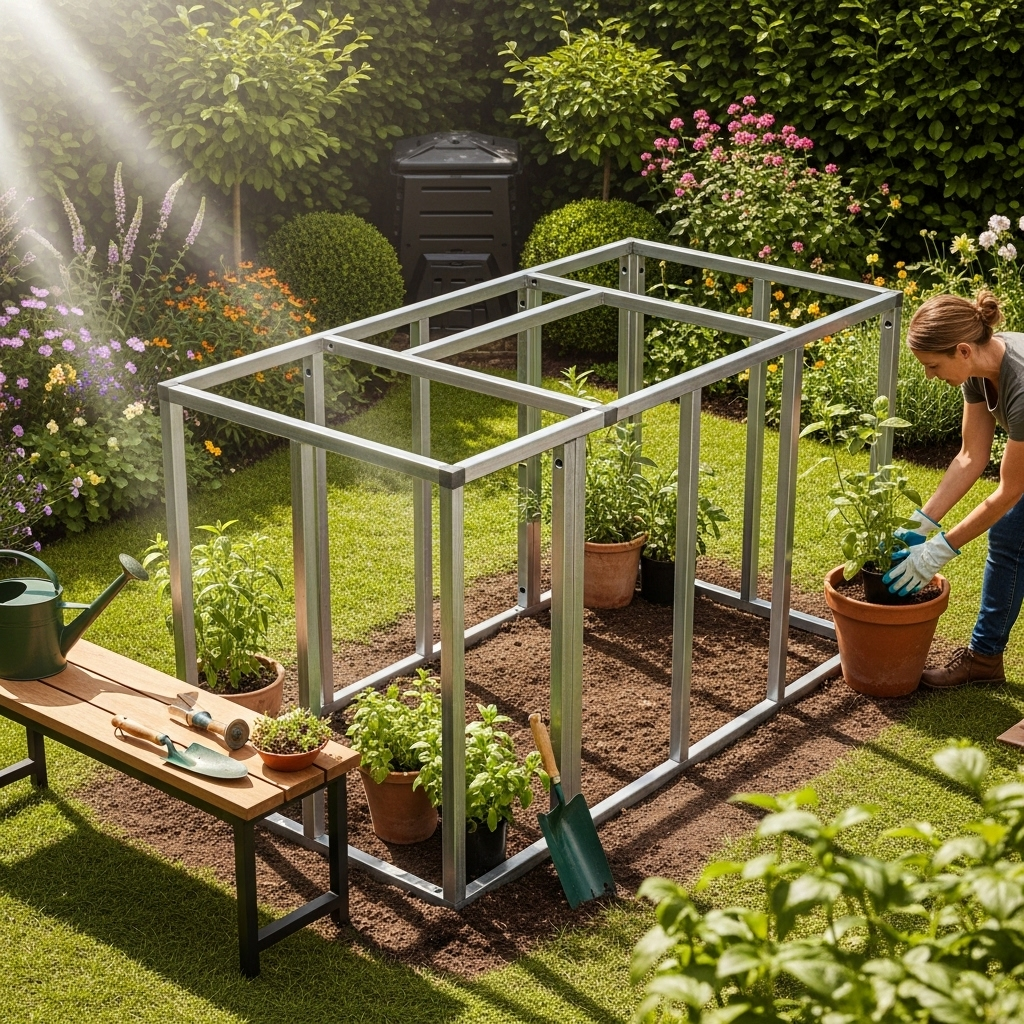 Generate an eye-catching, high-quality featured image prompt for a blog post about: Framing for Outd