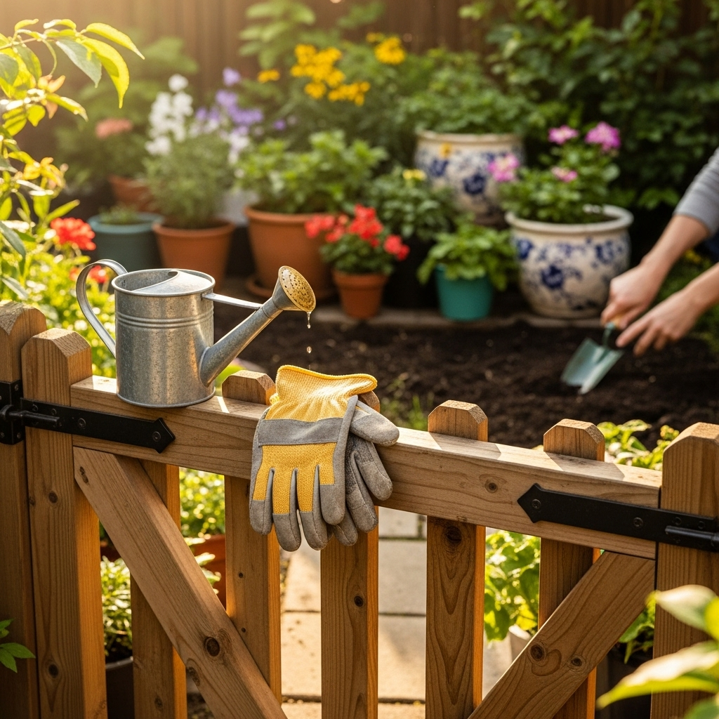 Generate an eye-catching, high-quality featured image prompt for a blog post about: Gates for Outdoo