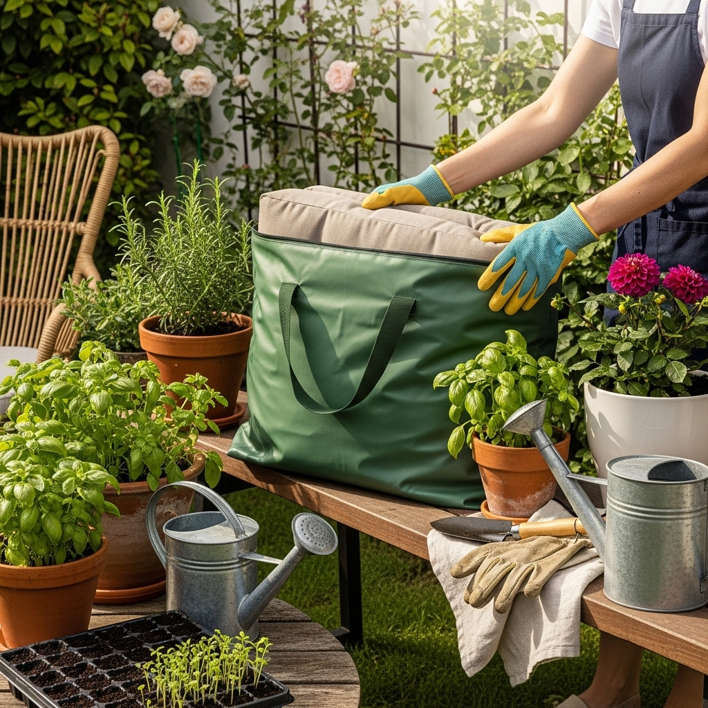 Generate an eye-catching, high-quality featured image prompt for a blog post about: Storage Bag For