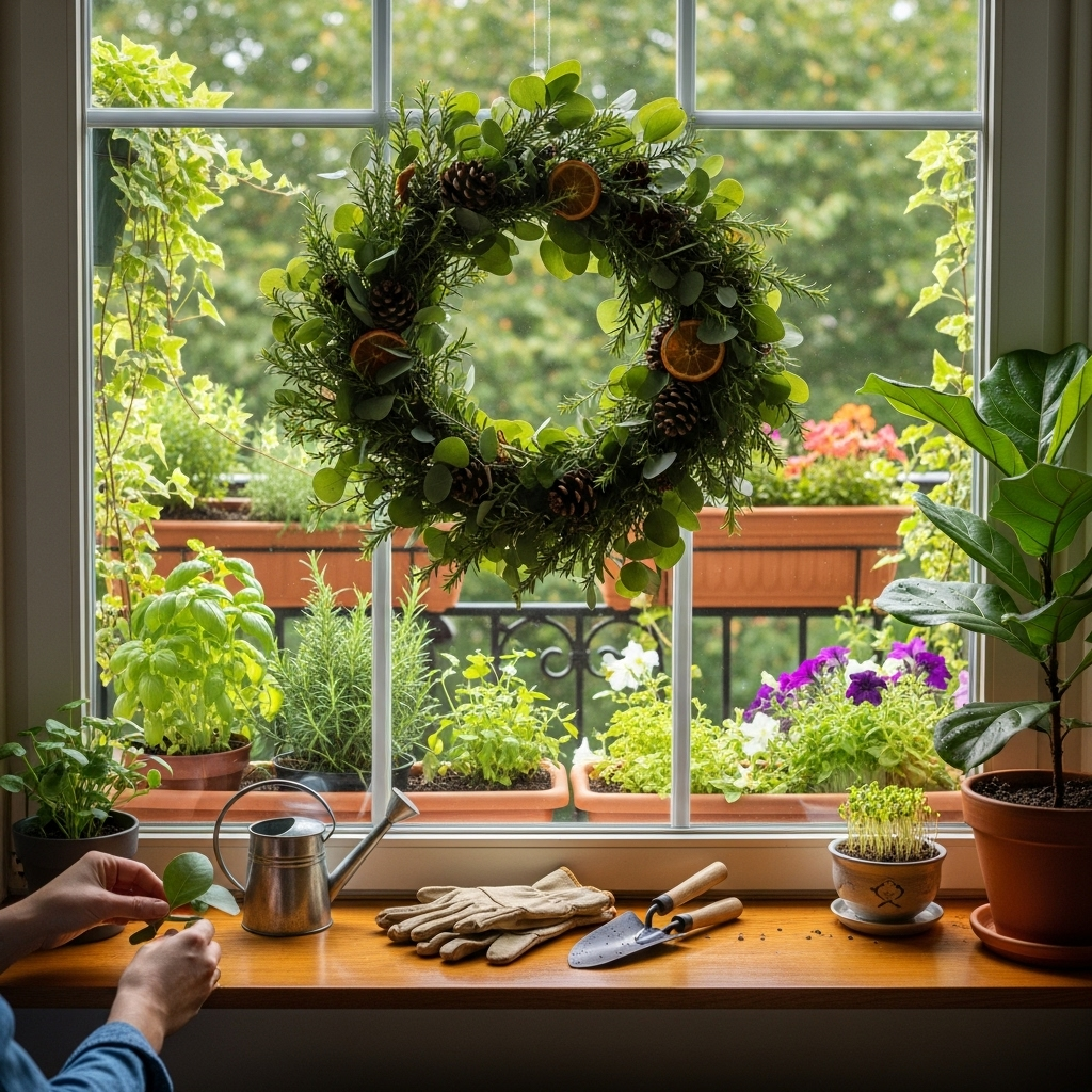 Generate an eye-catching, high-quality featured image prompt for a blog post about: Wreaths For Wind