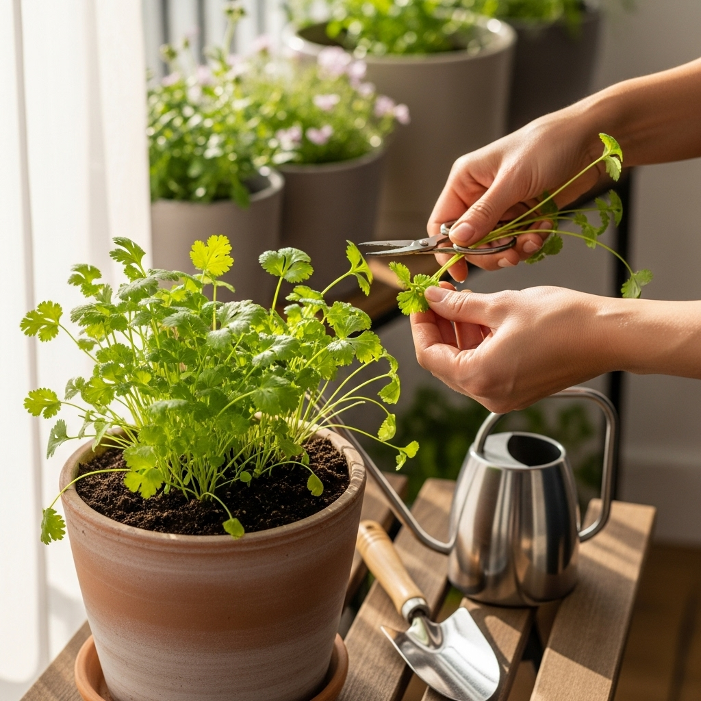 Generate an eye-catching, high-quality featured image prompt for a blog post about: How to Grow Cori