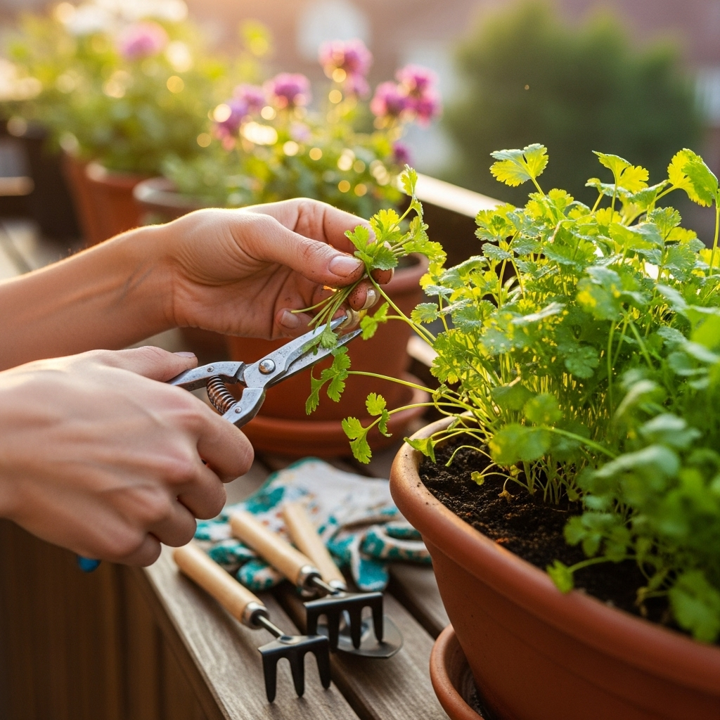 Generate an eye-catching, high-quality featured image prompt for a blog post about: How to Grow Cori